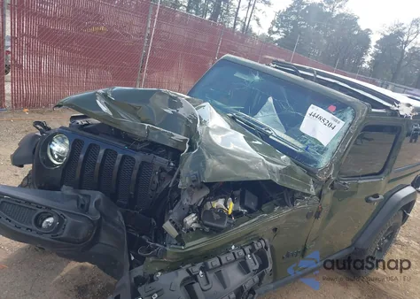 2021 Jeep Wrangler Willys 4X4 из США, поврежденный, VIN 1C4GJXAG5MW843128